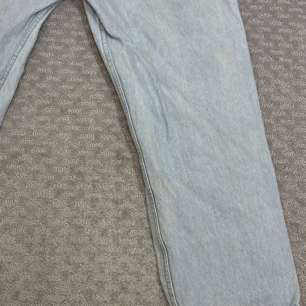 Vintage Brittania Jeans Men's 37X29 Blue Stone Wash Baggy Fit Loose 90's Distess